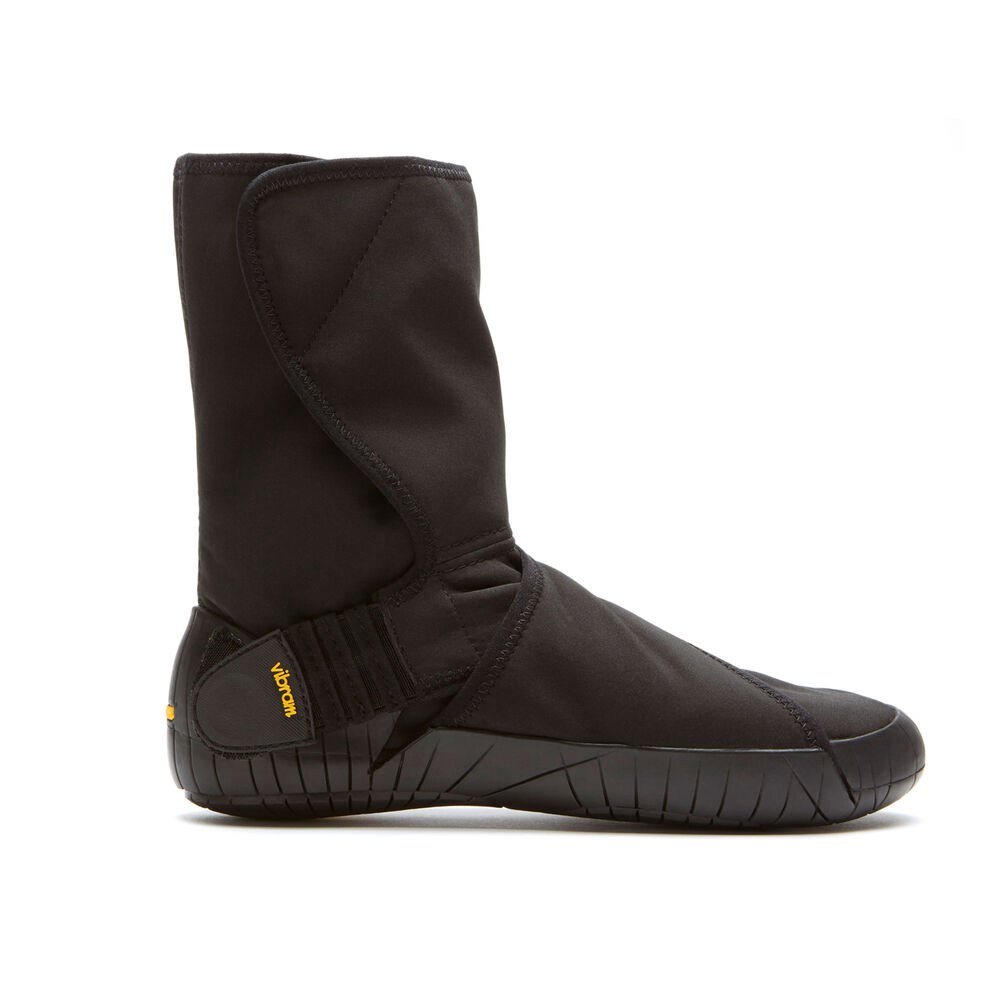 Vibram Furoshiki Dame Støvler Sort - New Yorker Mid - 2043DJVYU